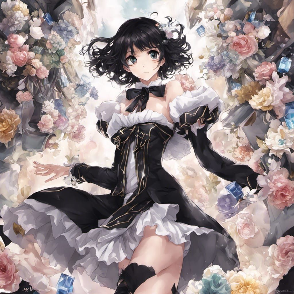 Anime Style Perfume Cascade