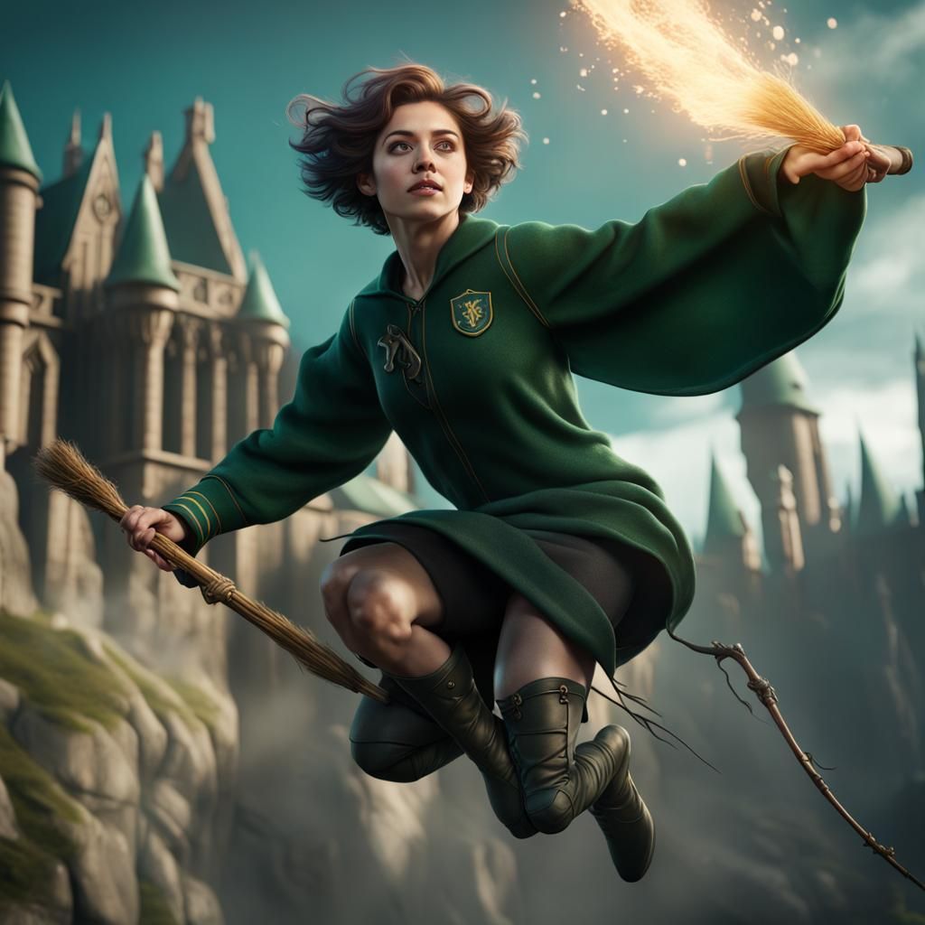 Ursula Corbero as Slytherin Quidditch Player