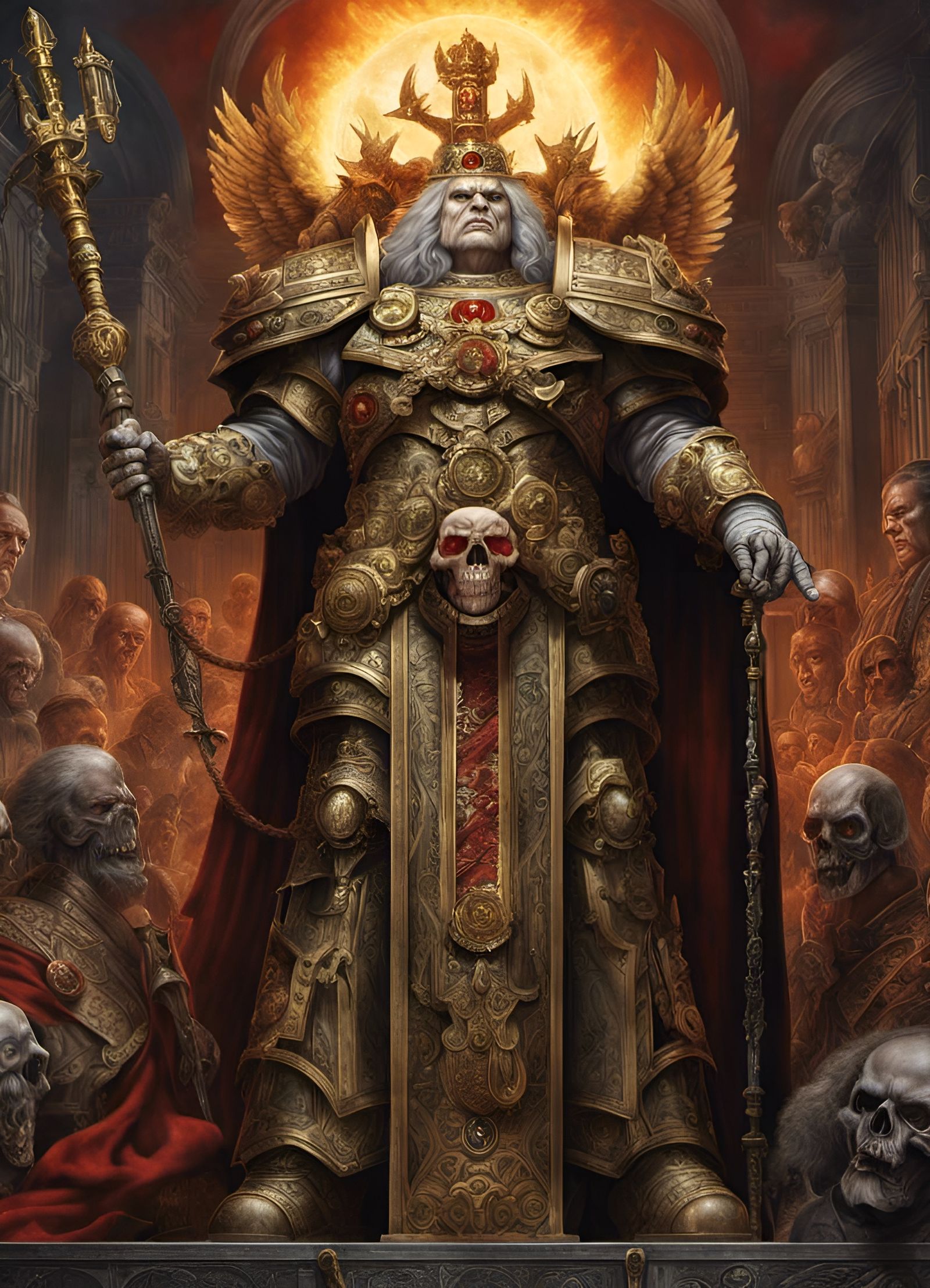 Emperor of Mankind as Malevolent Deity