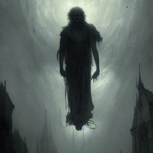 Horrific Scene in Gustave Doré Style