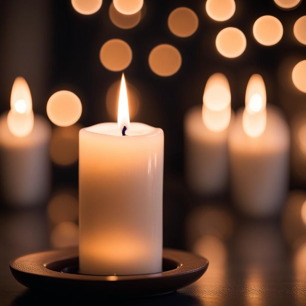 Candlelight Still Life: Professional Photography with Bokeh