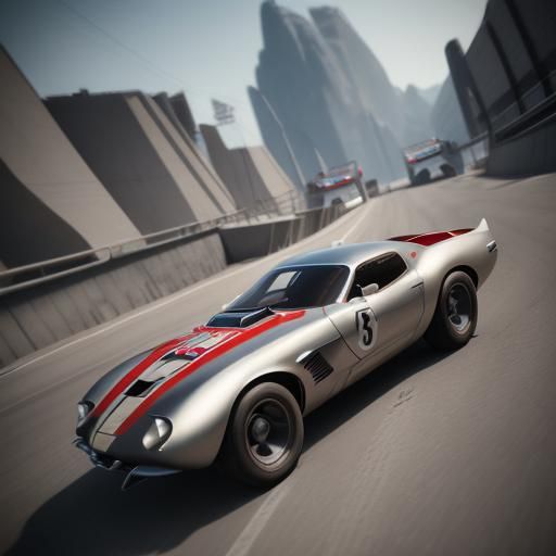 Speed Racer and the Mach 5: 3D Game Cinematic