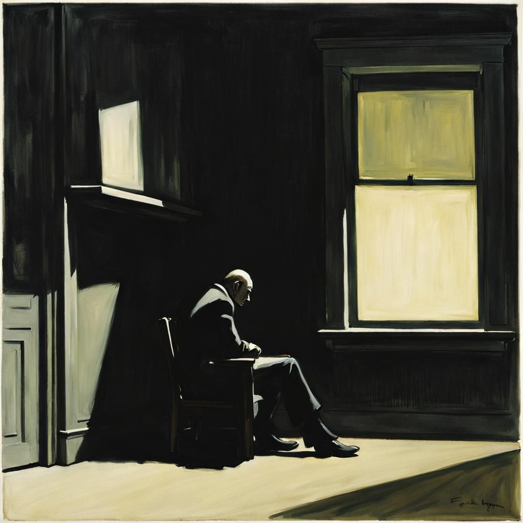 Eerie Scene in Grimdark Style