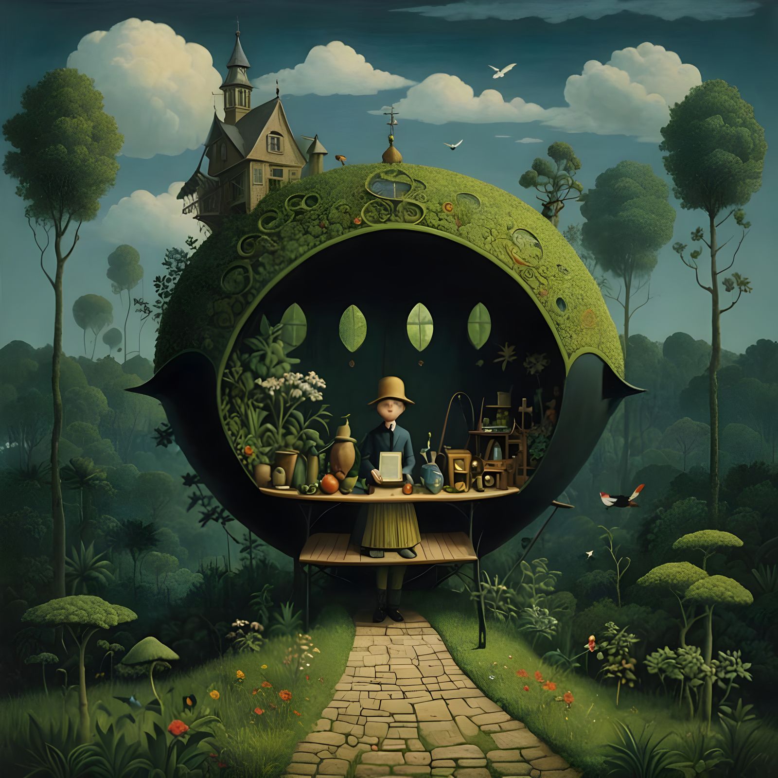 Love and Hope: Whimsical Naive Art