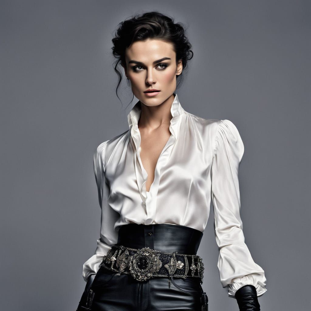 Keira Knightley as Rockstar Pop Singer in Baroque Style