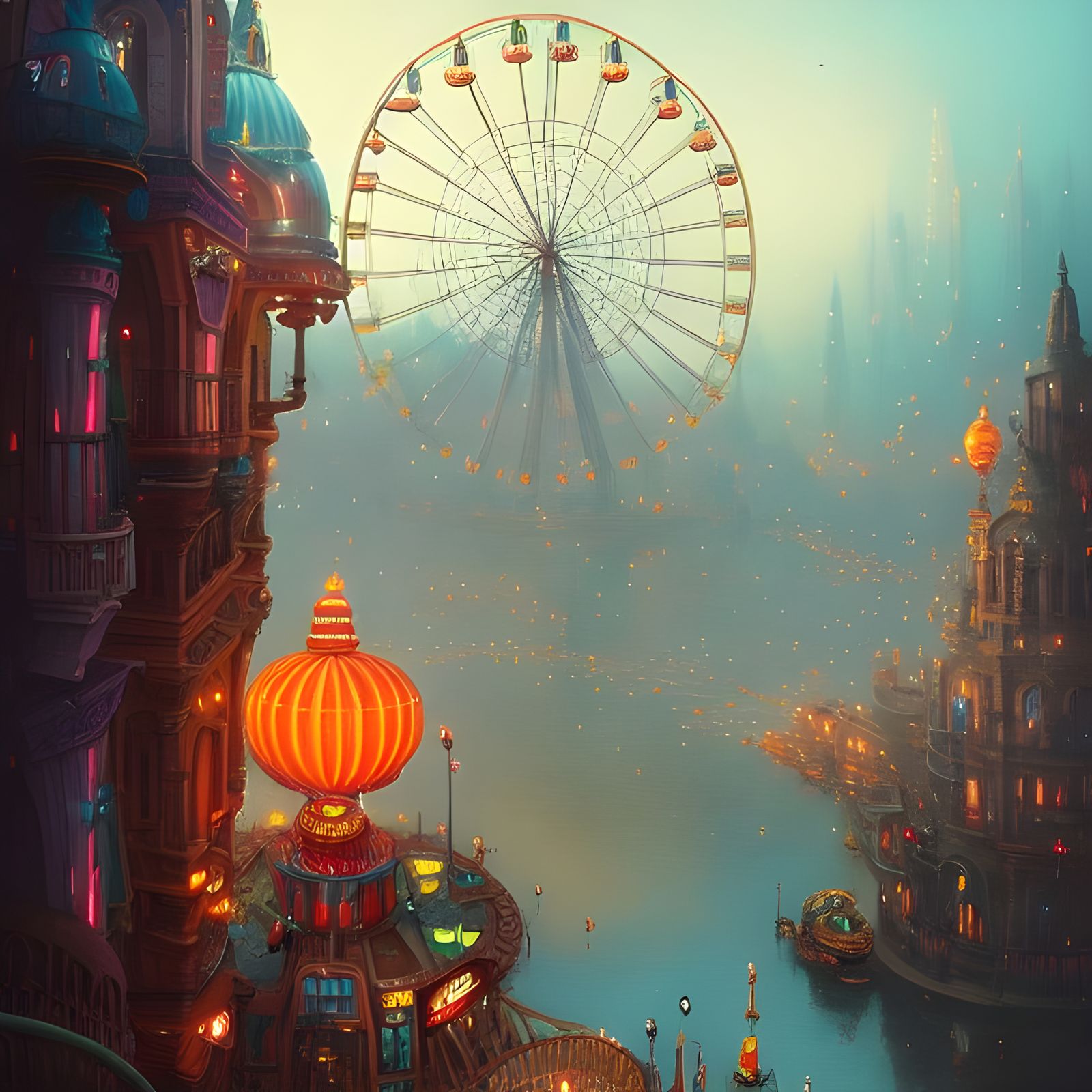 Citizen parading the sea!