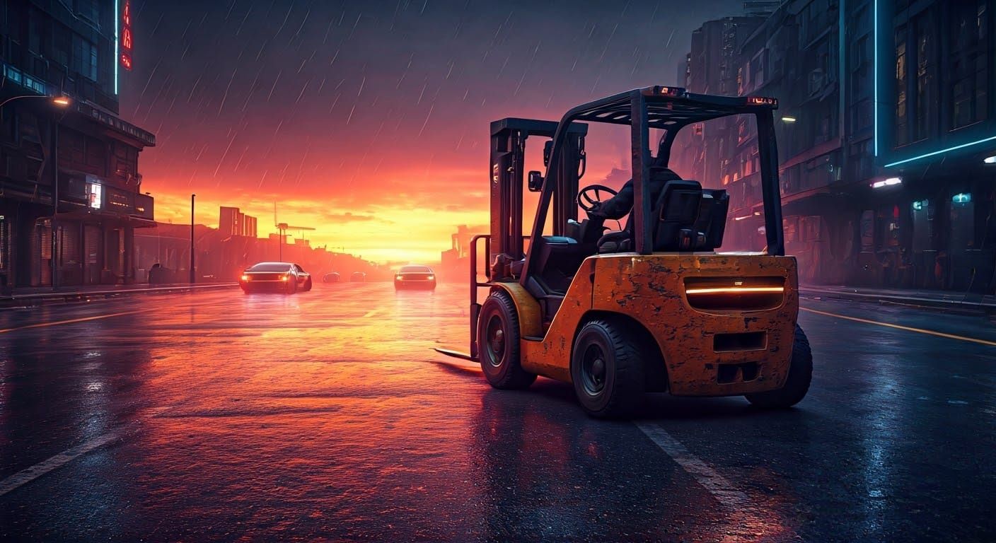 Toyota Racing GR Forklift GT3