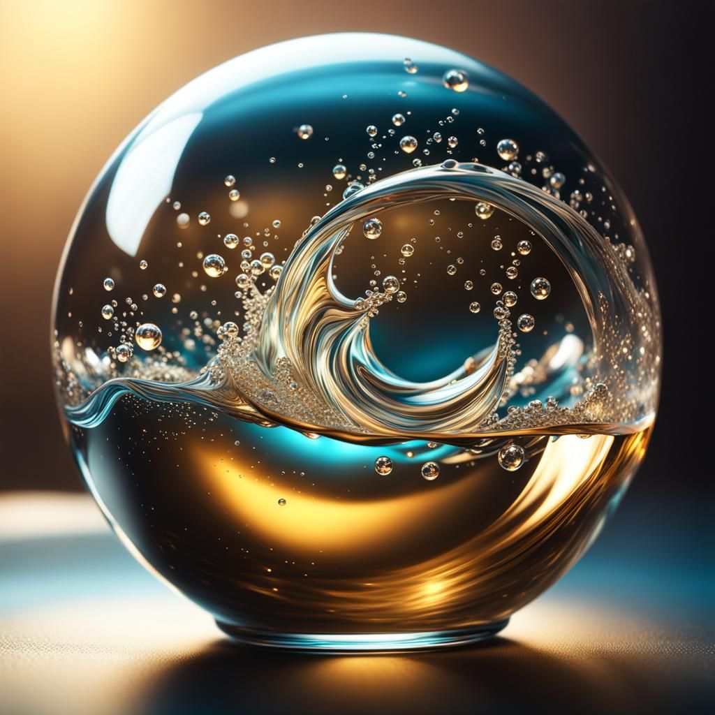 Glass sphere