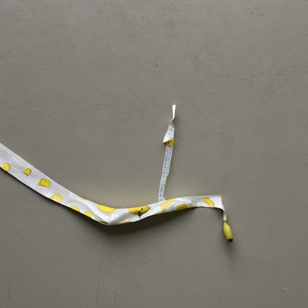 Banana Taped to Wall: Modern Art Statement