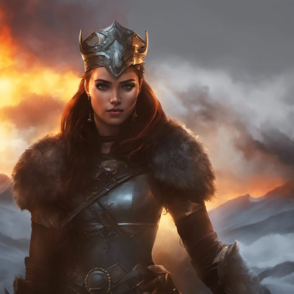 Viking Warrior Woman 5