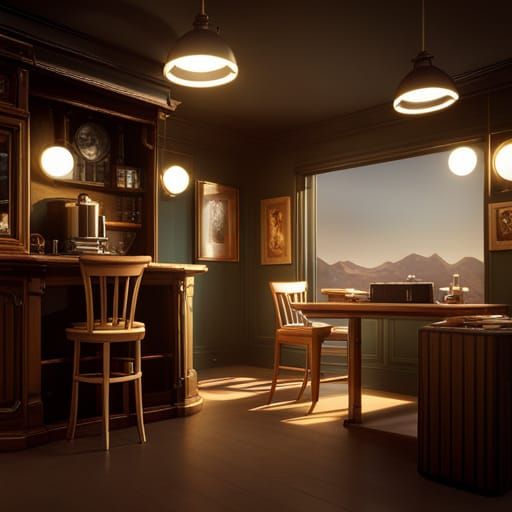 Epic 3D Videogame Scene with Dynamic Lighting