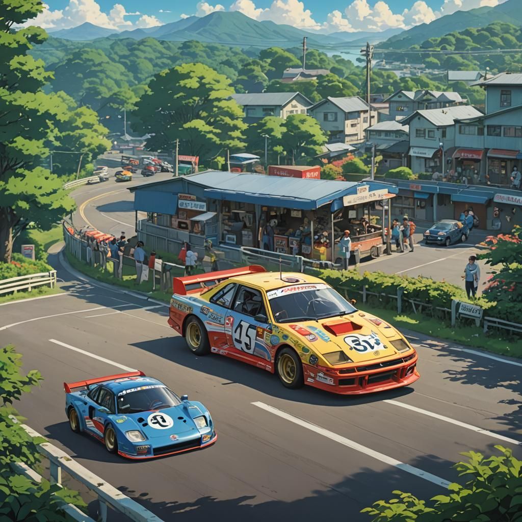 Ricky Bobby: Studio Ghibli Anime Key Visual