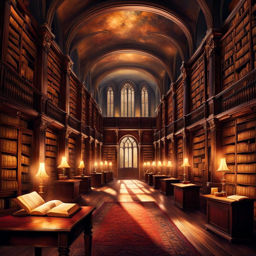 Timeless ancient library of Nakanda University