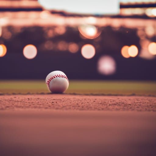 Baseball Diamond in Sharp Focus: Professional Photography