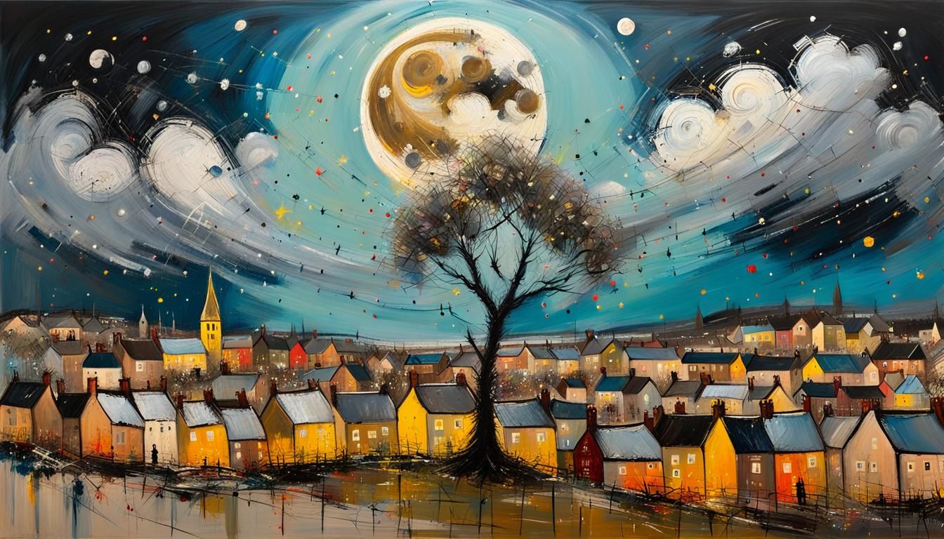 4 Pictures (1) of a landscape similar to Joan Eardley