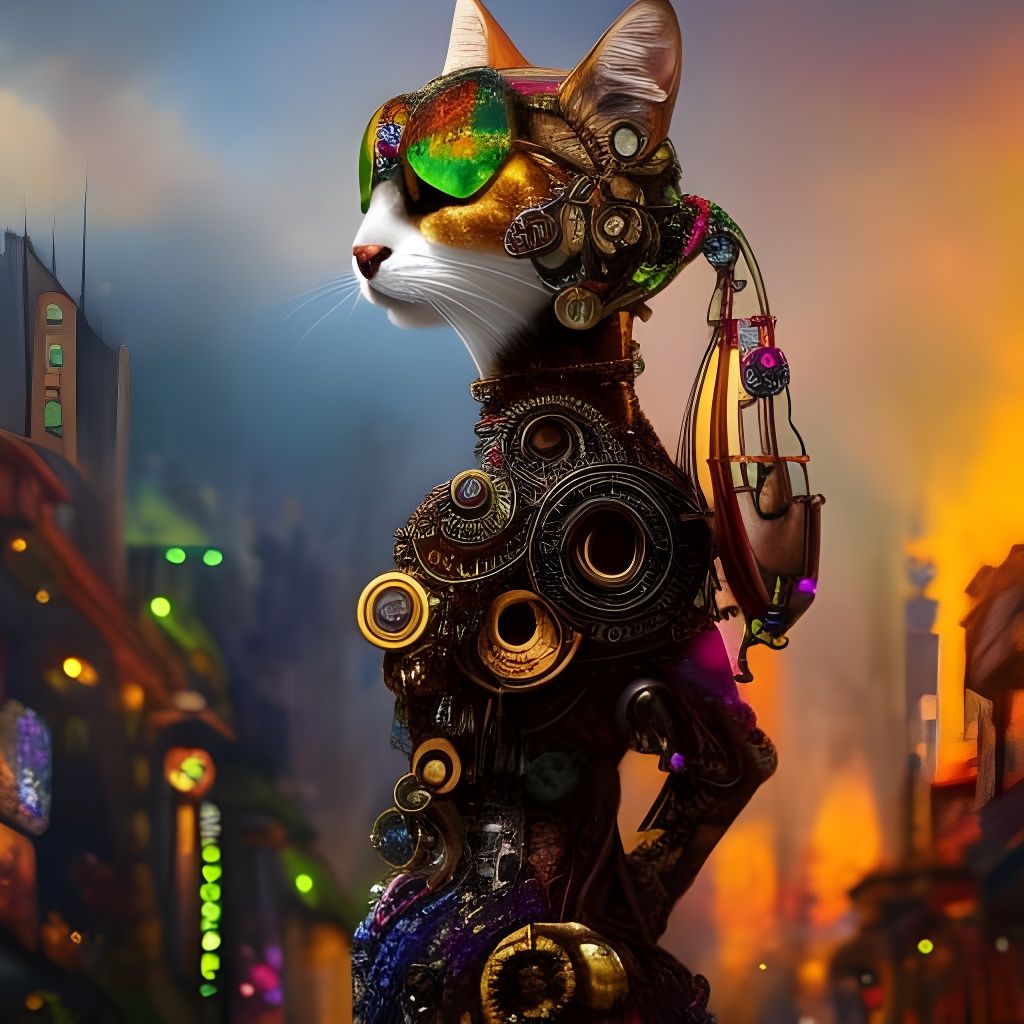 Cyborg Cat Model