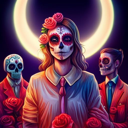 Day of the Dead Graffiti Art Celebration