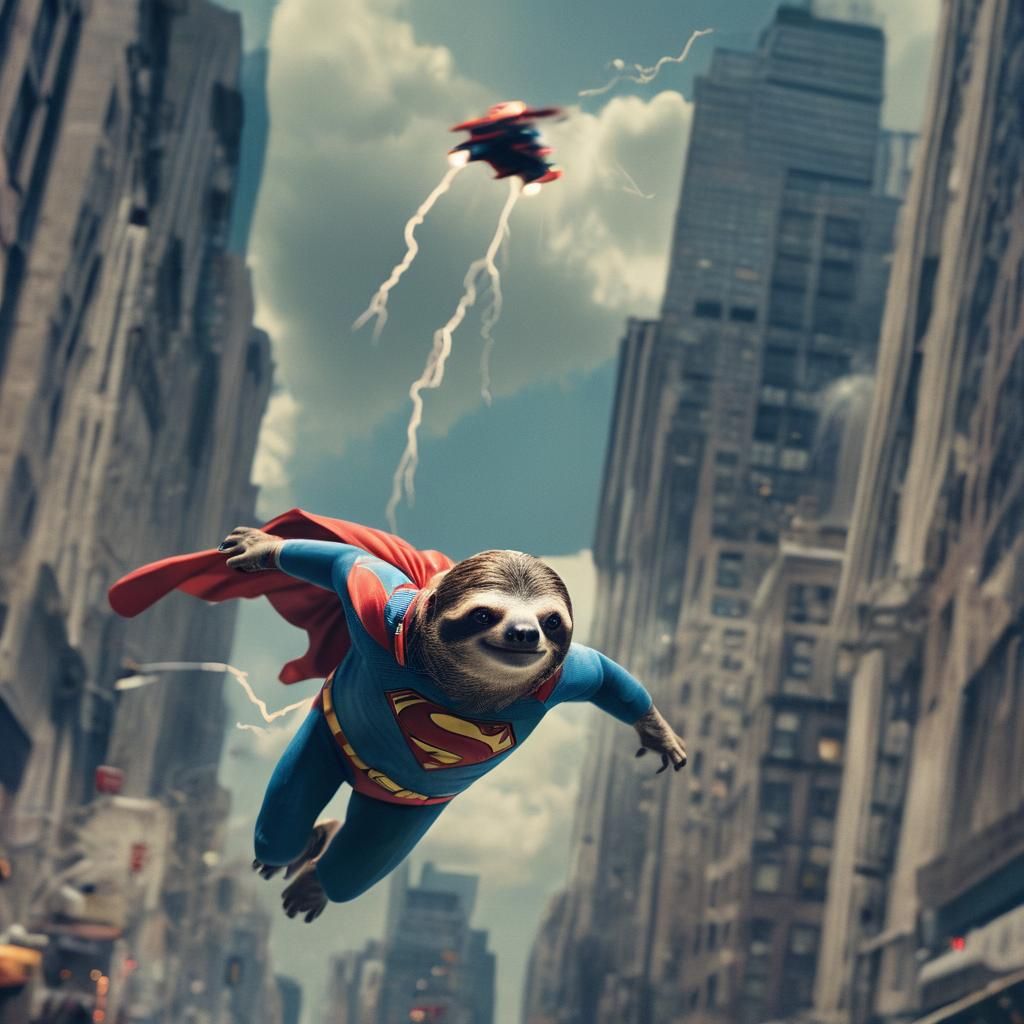 Sloth superman