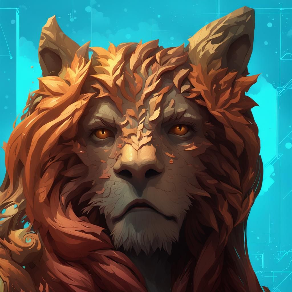 Detailed Portrait in Dynamic Lighting