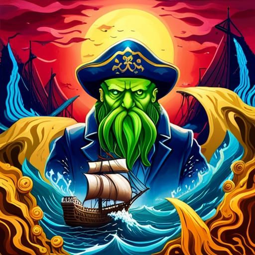 Cthulhu's Pirate Prayer: A Papercraft Masterpiece