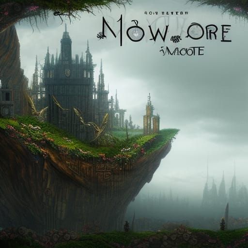 Fantastical Clock Maze in Detailed Matte Painting