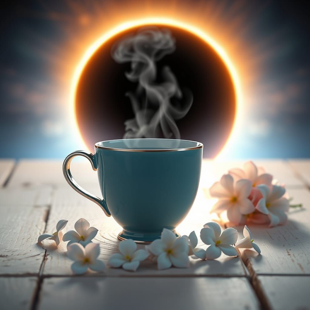 Solar Eclipse Teatime