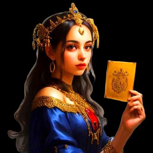 Abstract Ancient Egypt Landscape in Surrealist Style