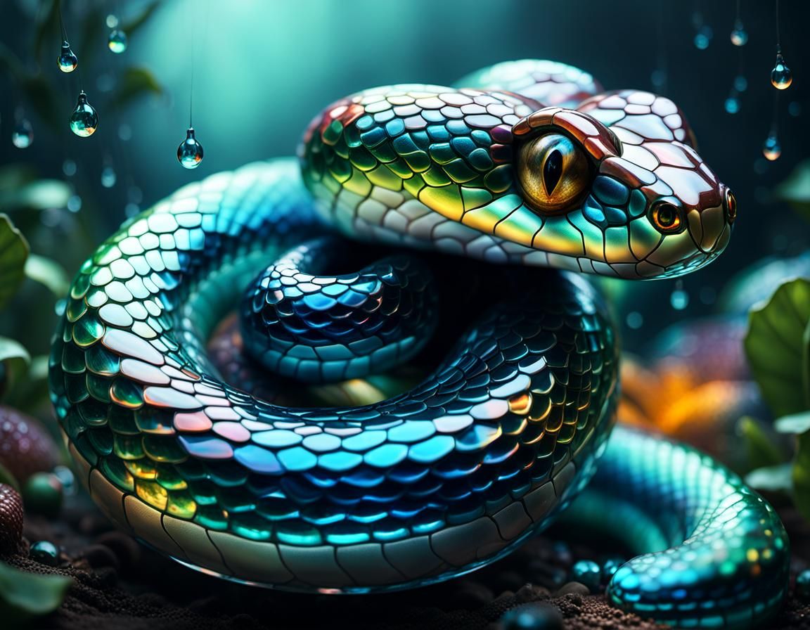 Iridescent Snake