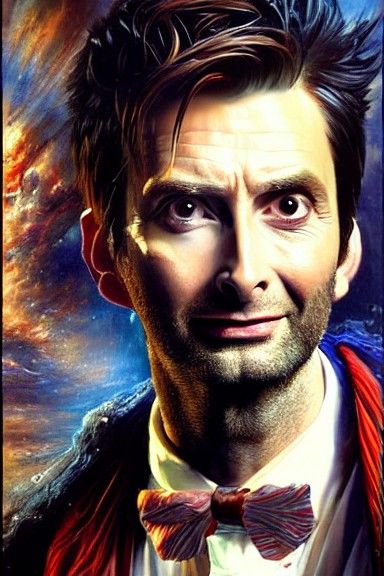 David Tennant as Doctor Who Portrait