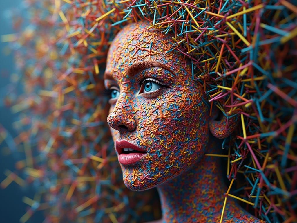 Spectacular Portrait - Rubber-Bands