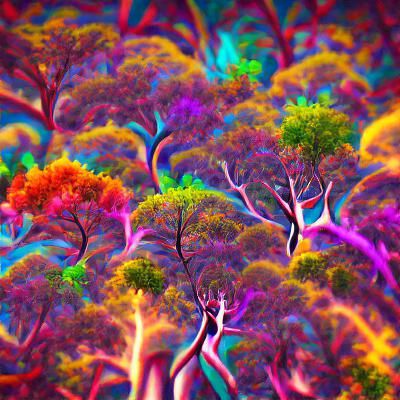 AI Trees Image: Basic Visual Representation