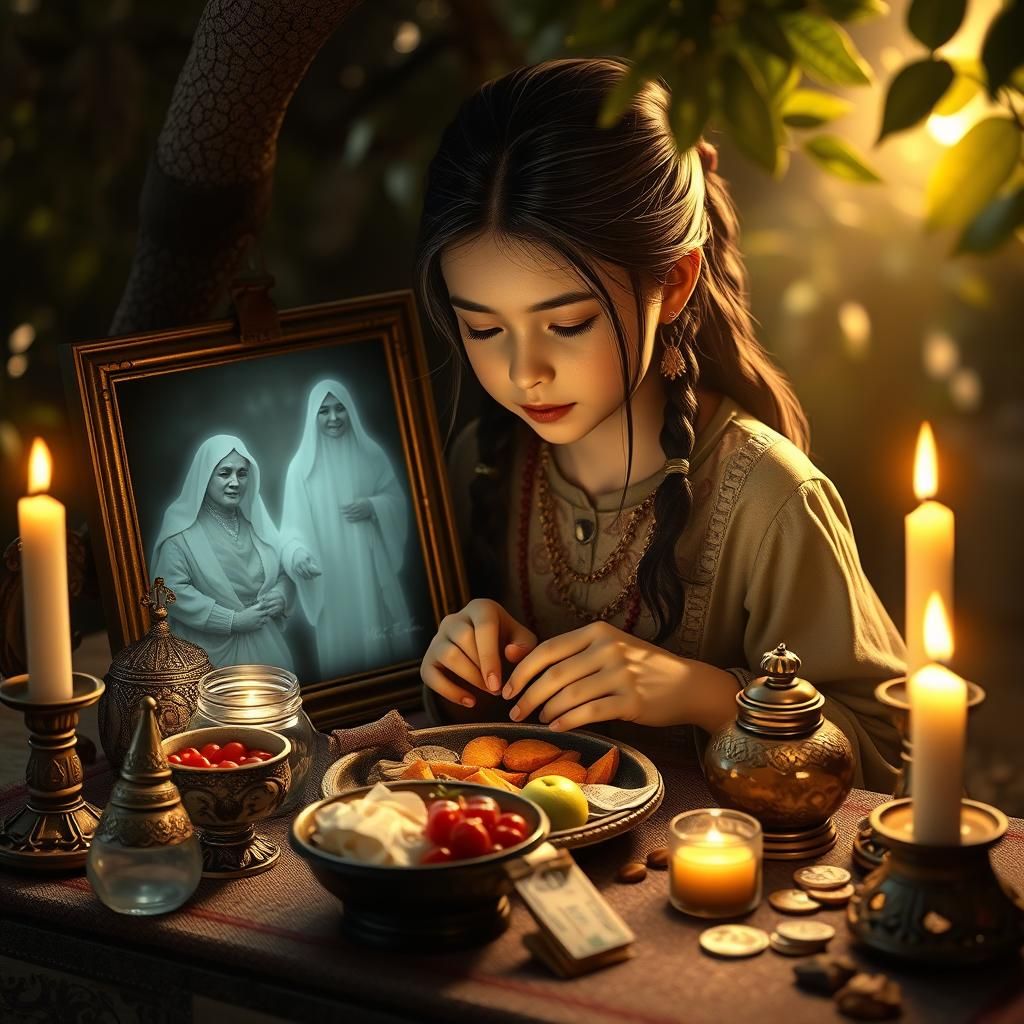 Family Altar Fantasy: Ancestral Ghosts in Sunlight