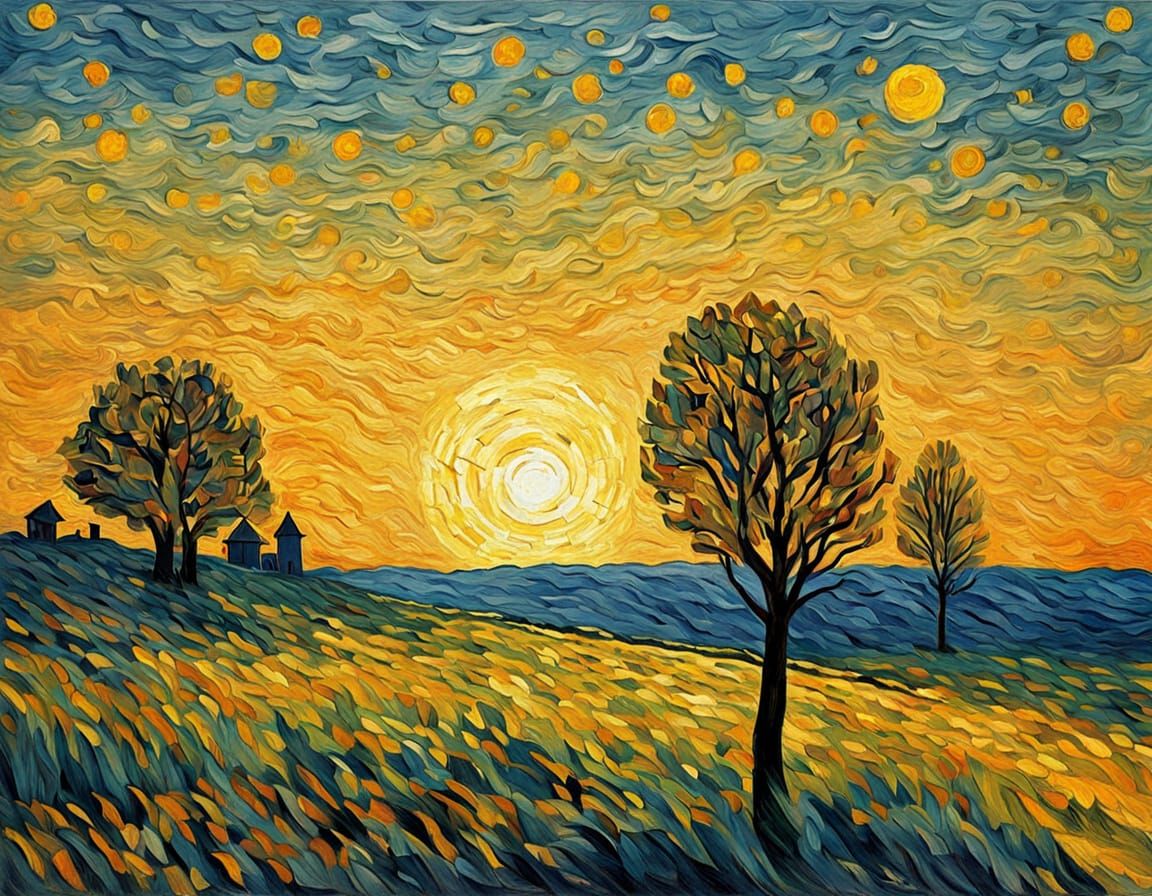 Sunset at French Fields