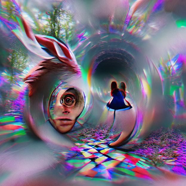 AI Generated Image from Blank Prompt