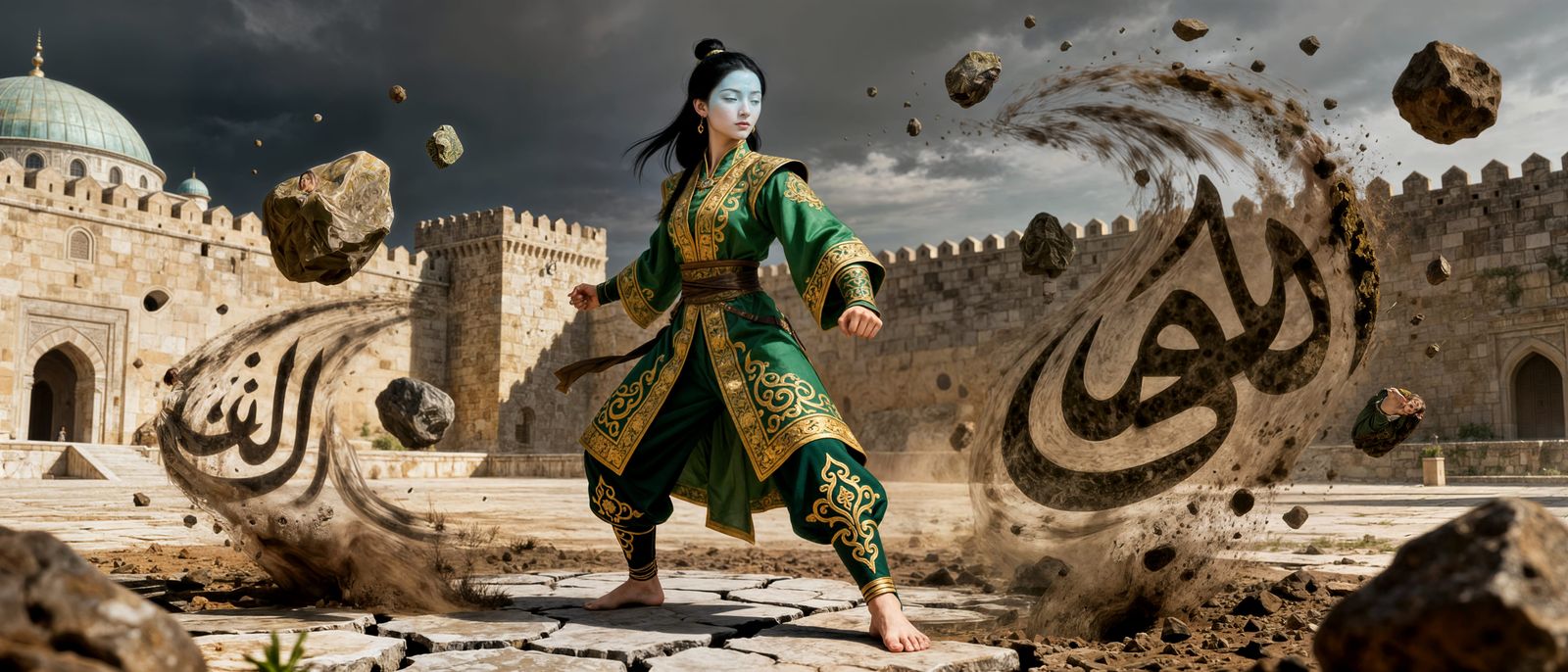 Toph Beifong from Avatar: The Last Airbender in Ottoman