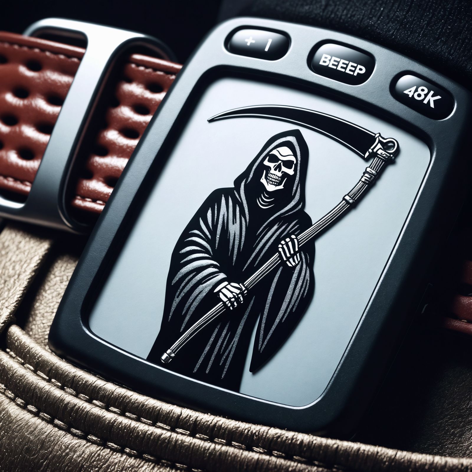 Grim Reaper Pager Animated Image