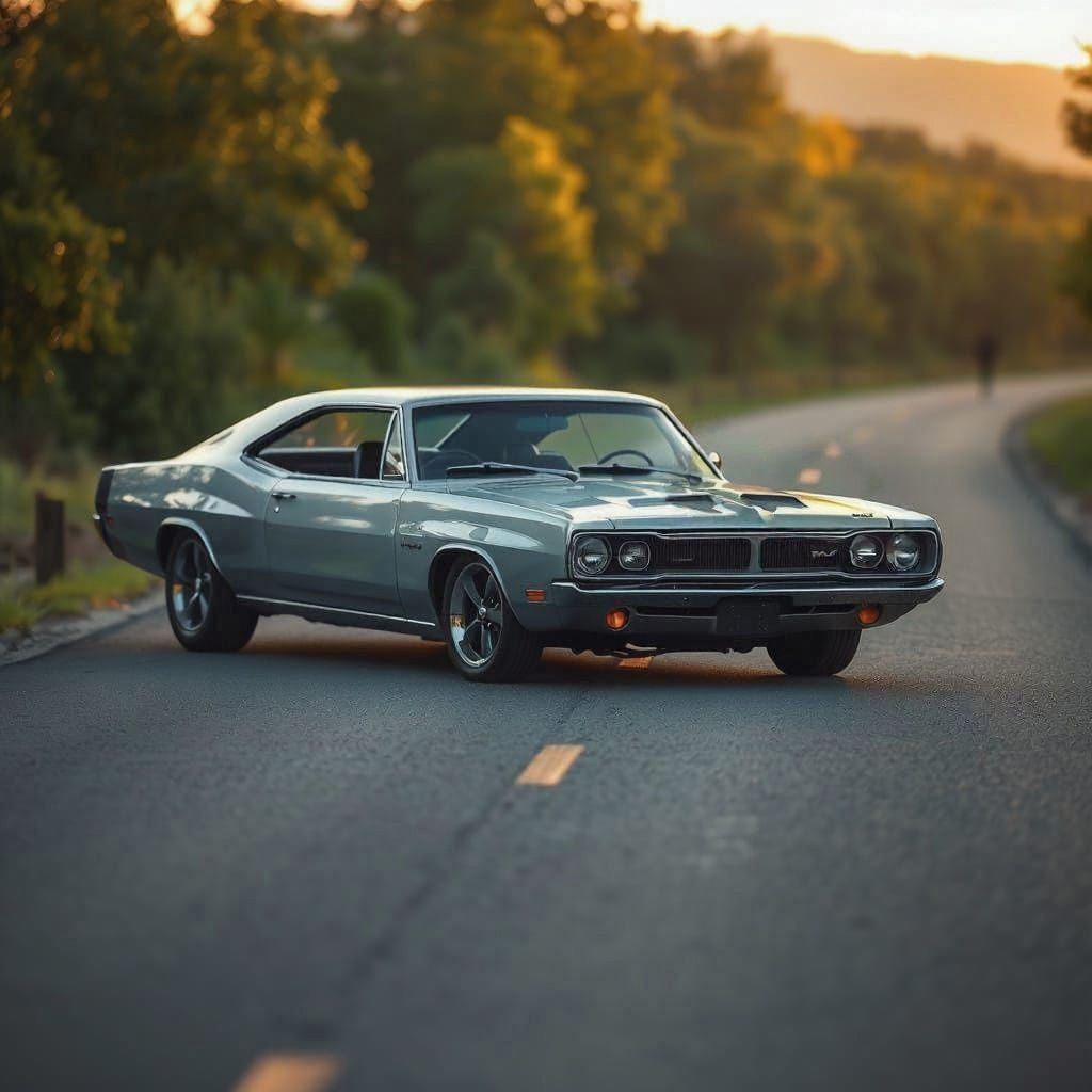 Classic 2024 Dodge Coronet 440 in Professional Photography