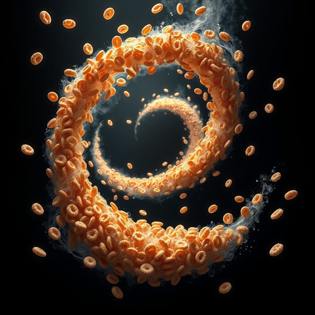 Majestic Cheerios Vortex in Ethereal Black