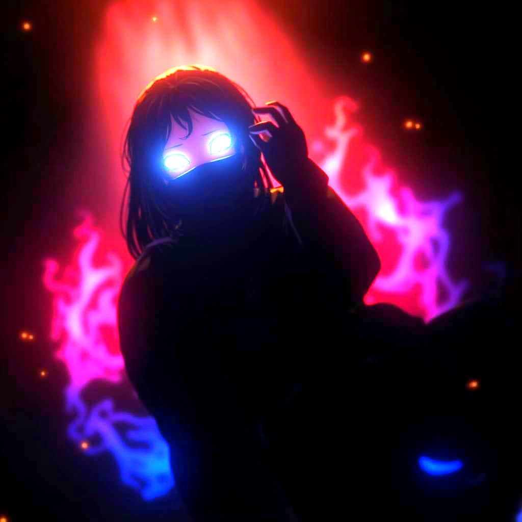 Vibrant Anime Goddess in 8K Resolution Concept Art