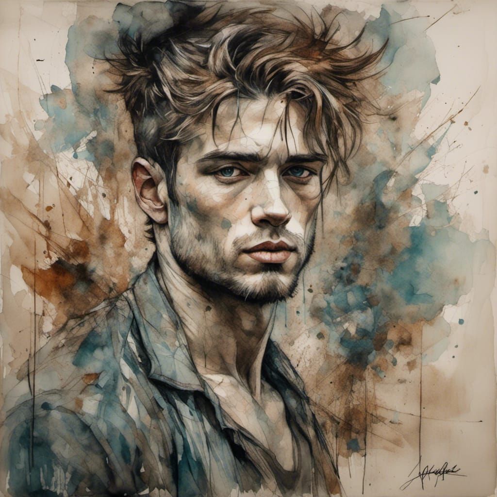 <lora:Divan Japonais:0.6> <lora:Ektachrome dreaming:0.6> man...