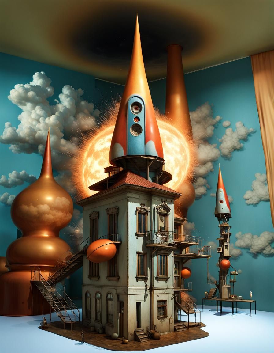 Magical Surrealism with Ethereal Filigree