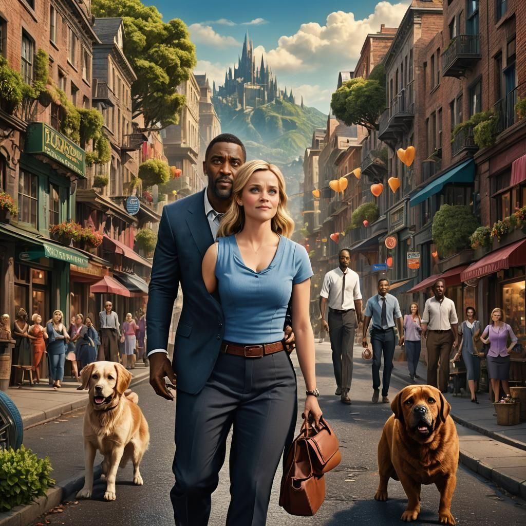 Romantic comedy starring Reese Witherspoon and Idris Elba