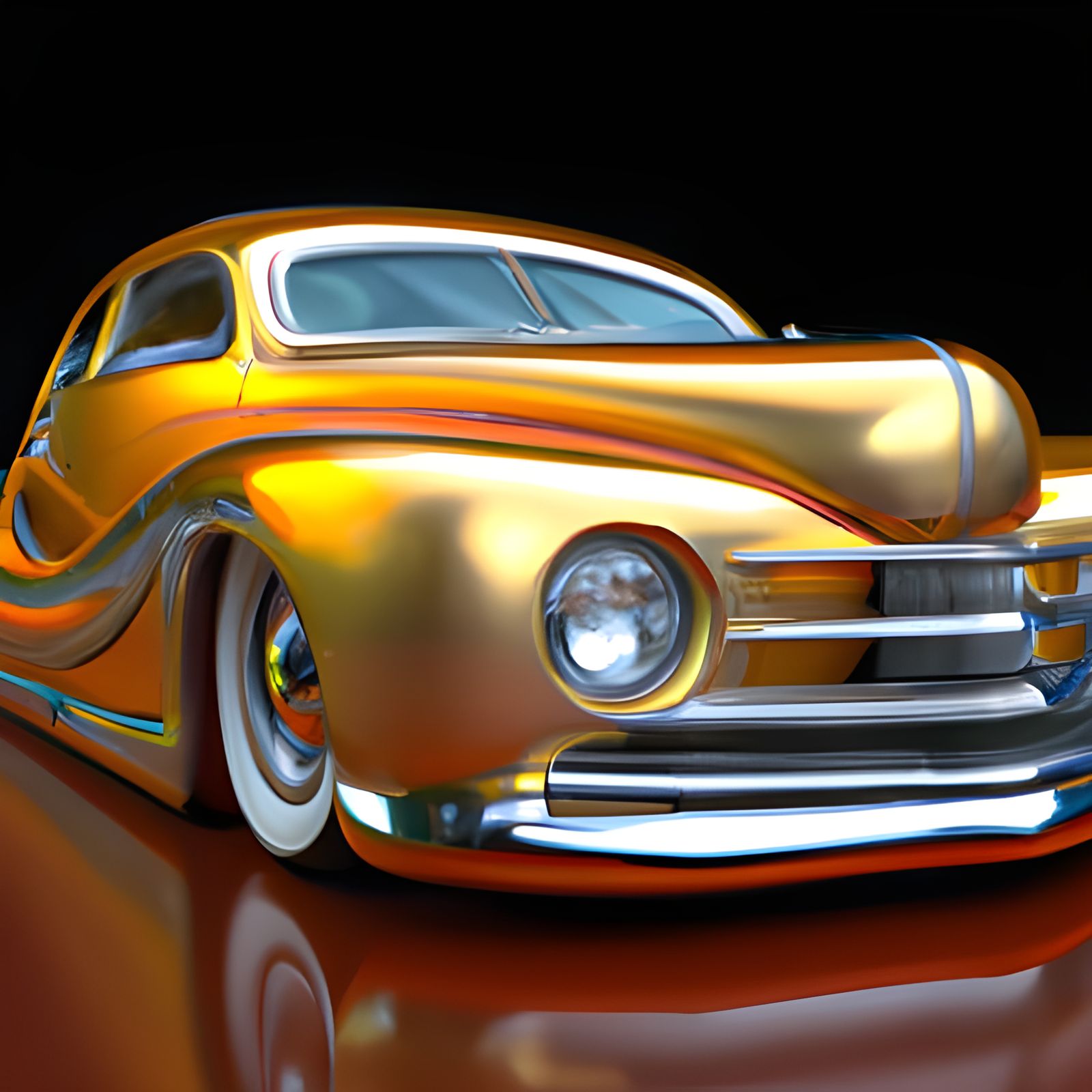 Custom 1949 Mercury Lead Sled