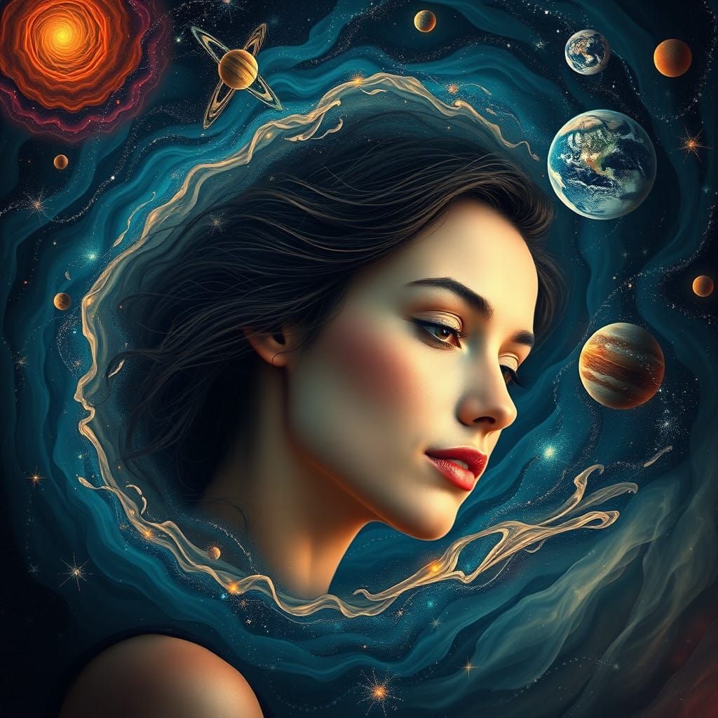 Ethereal Love Defies the Cosmos in Vibrant Dreamscapes