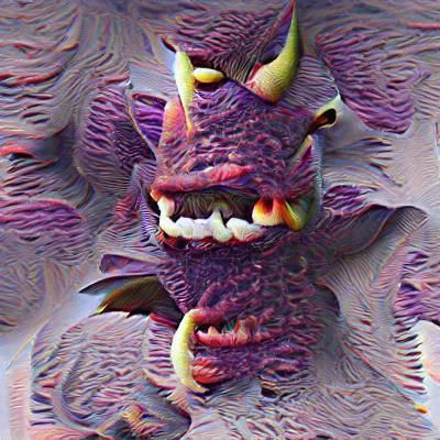 Cacodemon Digital Art: A Fiery Floating Monster