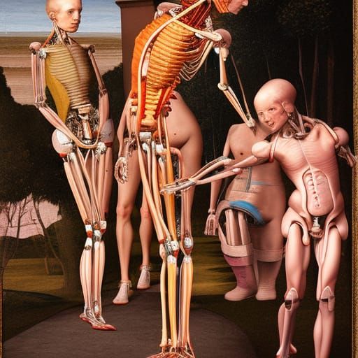 Renaissance Robot Anatomy: Female Form