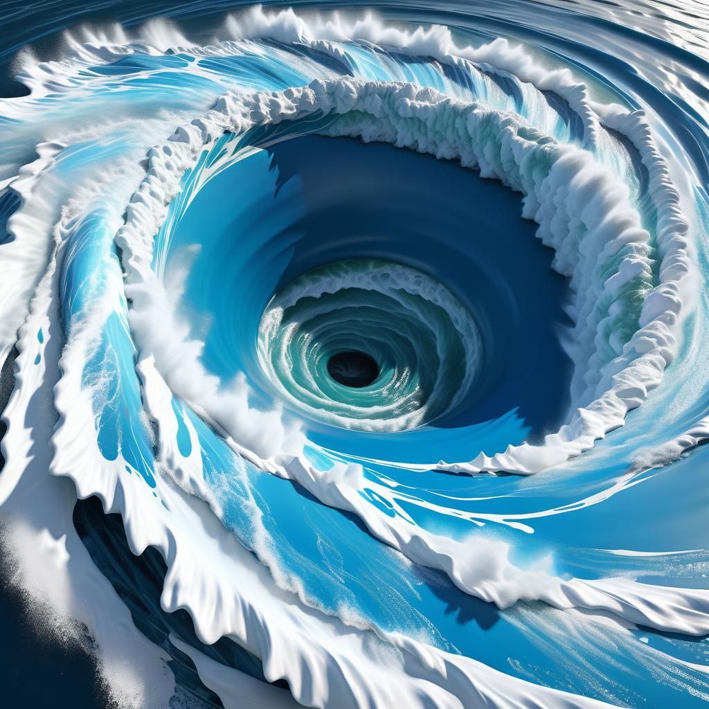 a giant whirlpool