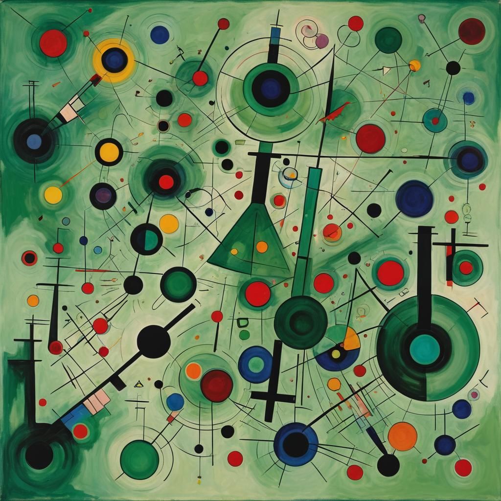 Abstract Green Chemistry Inspired by Kandinsky