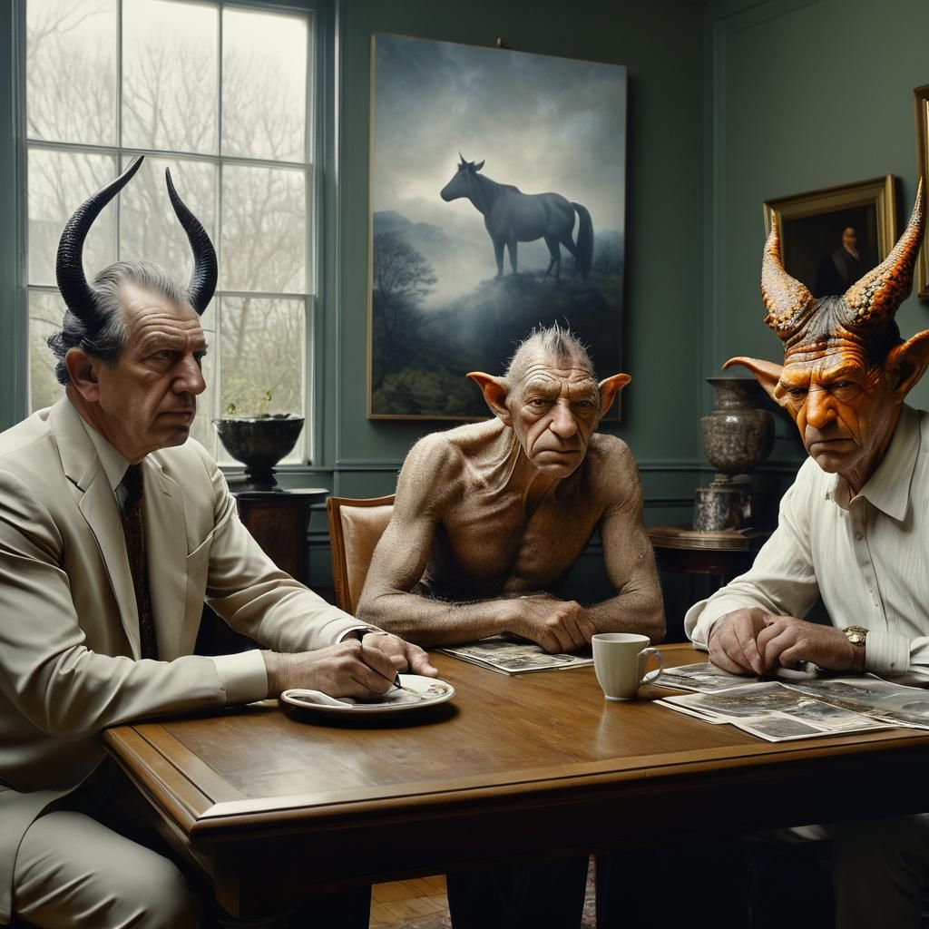 Surreal Portraits of Beautiful People in Hyperreal Detail