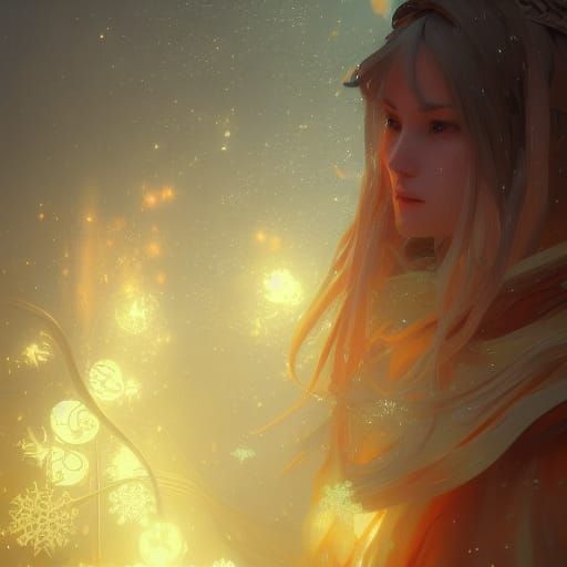 Radiant Christmas Star Concept Art in 8K